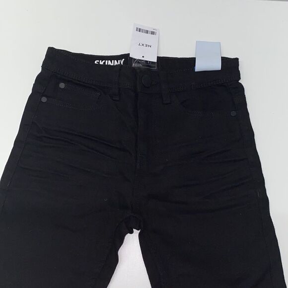 🔥Next skinny jean with stretch girl kids sz 11 Black New - Picture 4 of 7